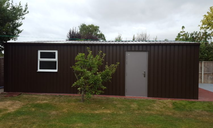 metal garden shed
